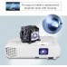 YOSUN V13H010L87 Projector Lamp for Epson ELPLP87 PowerLite 535W 520 525W 530 BrightLink 536Wi EB-2040 2040W EB-2140W EB-520 EB-525W EB-530 EB-535W Projector Bulb
