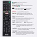 YOSUN RMT-TX100U Universal Remote Control for Sony-TV-Remote All Sony LCD LED HDTV Smart bravia TVs with Netflix Buttons